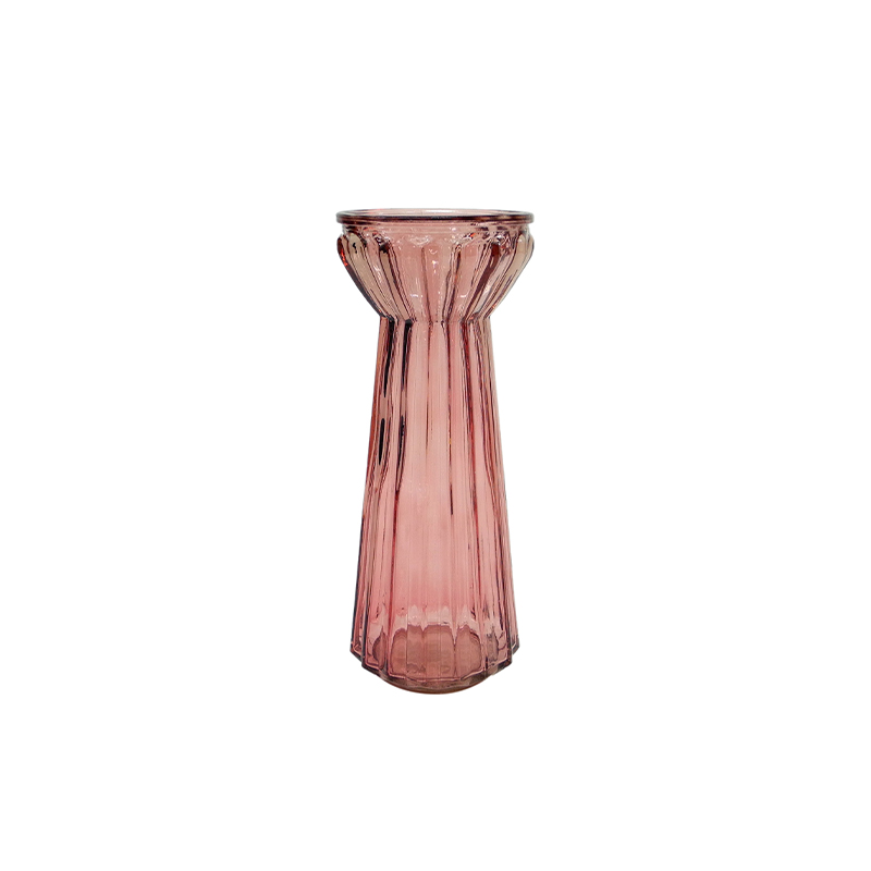 Painted Conical Glass Vase YD-ND-321