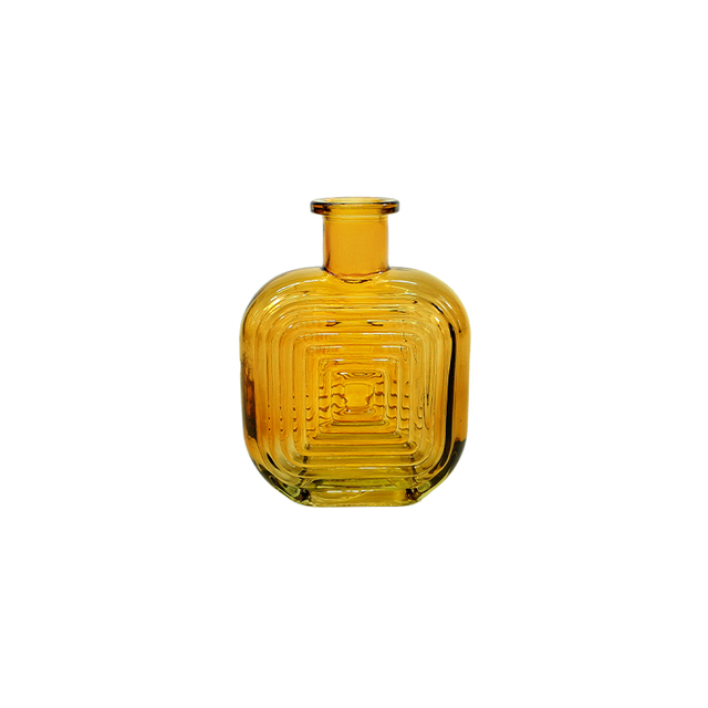 Color Spray Bud Vase With Zigzag Pattern YD-ND-356