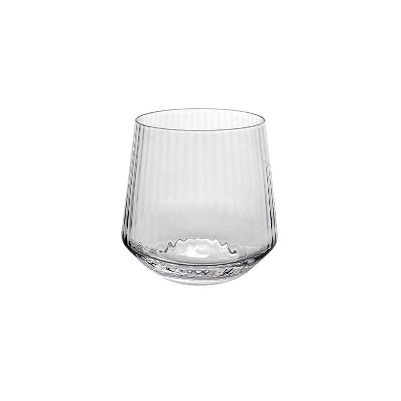 Tapered Striped Glass Vase YD-CGV-216