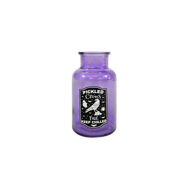 Halloween Wide Mouth Glass Bottle YD-HAL-091