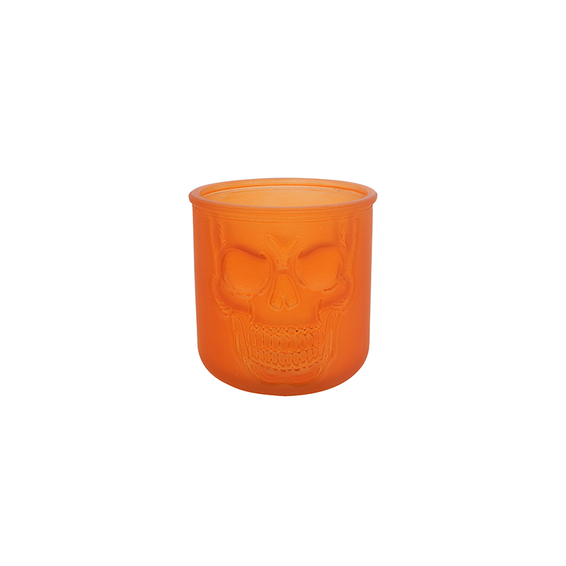 Frosted Skull Glass YD-HAL-113