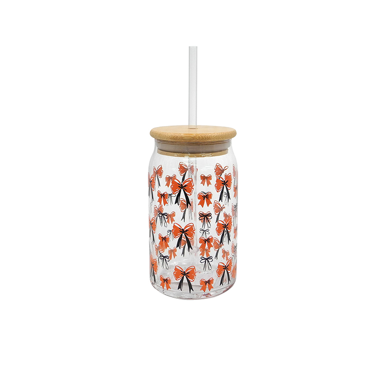 Bamboo-covered Glass Straw Cup YD-HAL-112