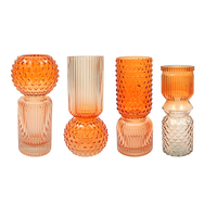 A Two-color Glass Vase with Dots YD-TDH-099