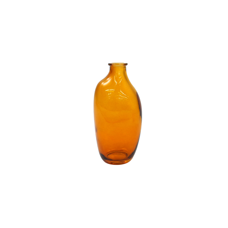 Brown Spray-colored Glass Vase YD-TDH-094