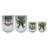 Christmas Silver Electroplated Candle Holder YD-CX-098