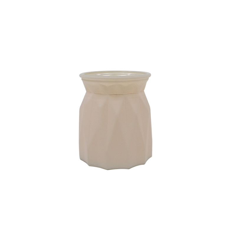 Textured Frosted Glass Vase YD-ND-465