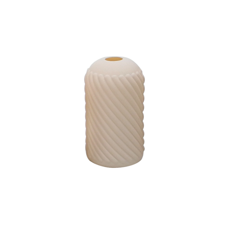 Textured Frosted Glass Vase YD-ND-465
