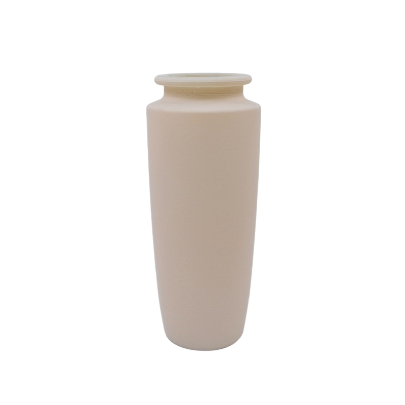 Khaki Frosted Glass Vase YD-ND-471