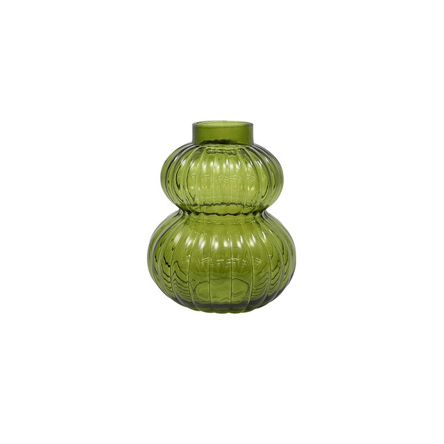 Gourd-painted Glass Vase YD-TDH-057