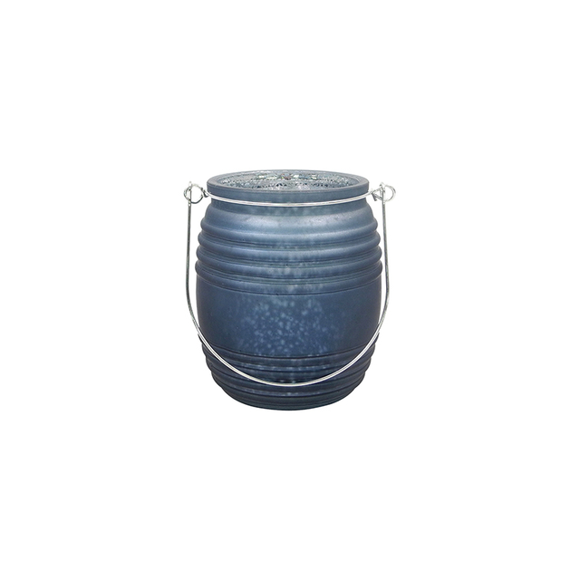 Horizontal Patterned Frosted Glass Vase YD-TDH-073