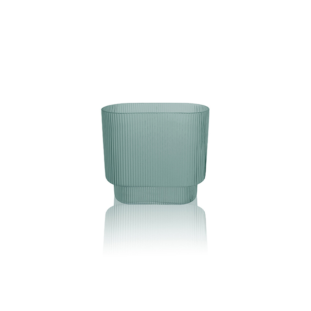 Ocean Series Frosted Glass Vase YD-OBS-080