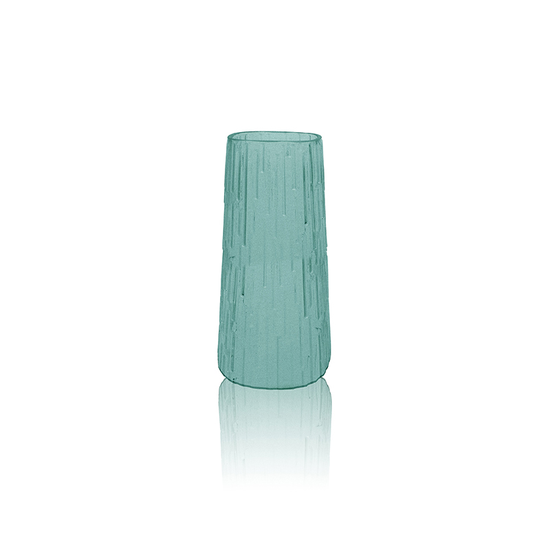 Ocean Series Trapezoidal Frosted Vase YD-OBS-082