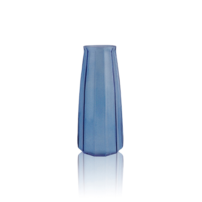 Conical Frosted Glass Vase YD-OBS-086