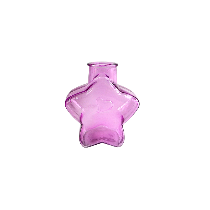 Purple Star Glass Vase YD-VL-039