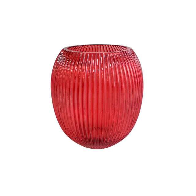 Curved Striped Vase YD-VL-006
