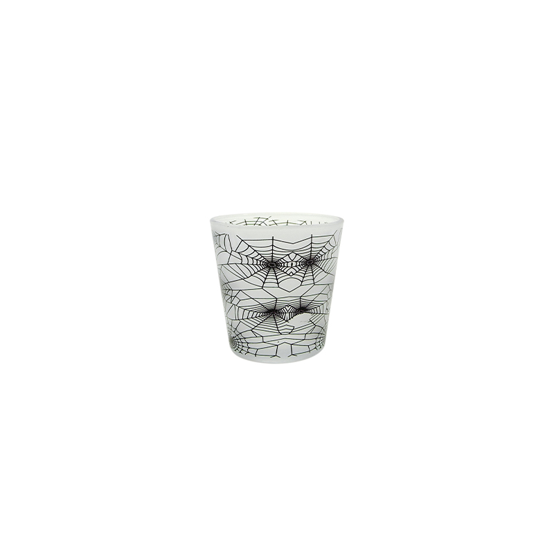 Conical Halloween White Frosted Wax Cup YD-HAL-078