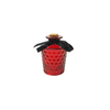 Colorful Plaid Pattern Glass Bottle YD-HAL-072