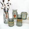 Maple Grey Glass Vase YD-TDH-005