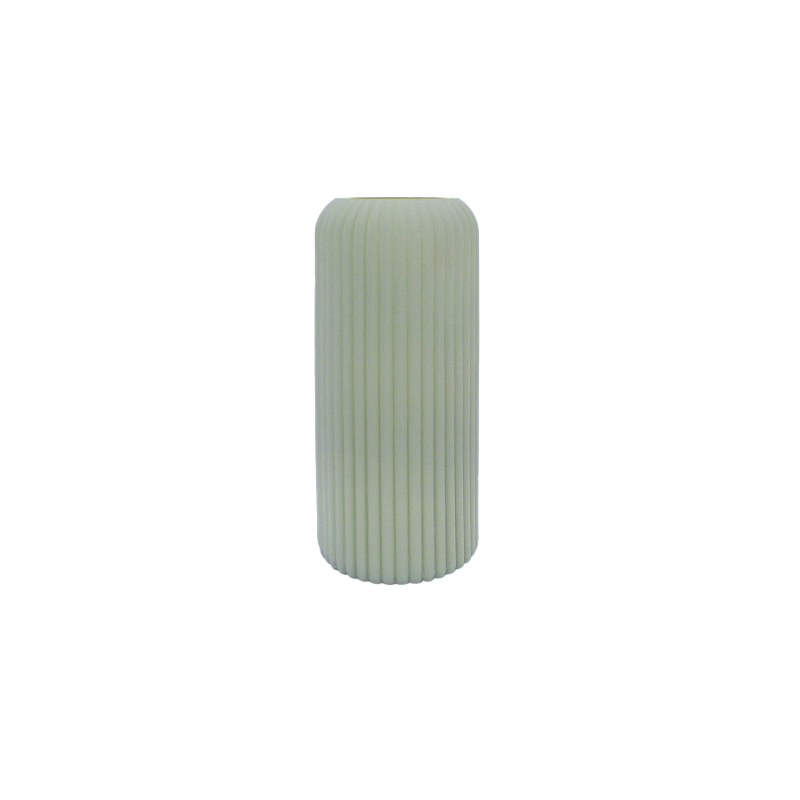 Straight Striped Frosted Vase YD-ND-265