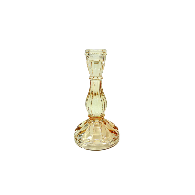 Sprayed Glass Candle Holder YD-HDWC-182