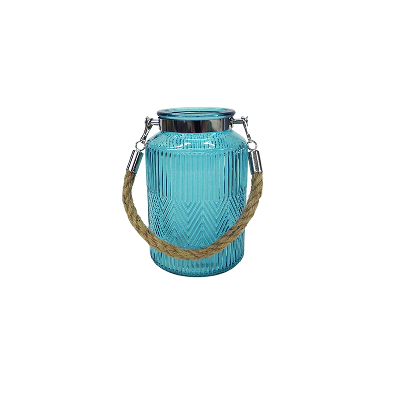 Ocean Series Glass Vase With Handle YD-OBS-145