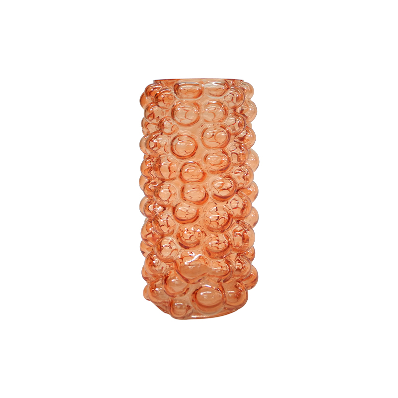 Cylinder Bubble Glass Vase YD-SS-090