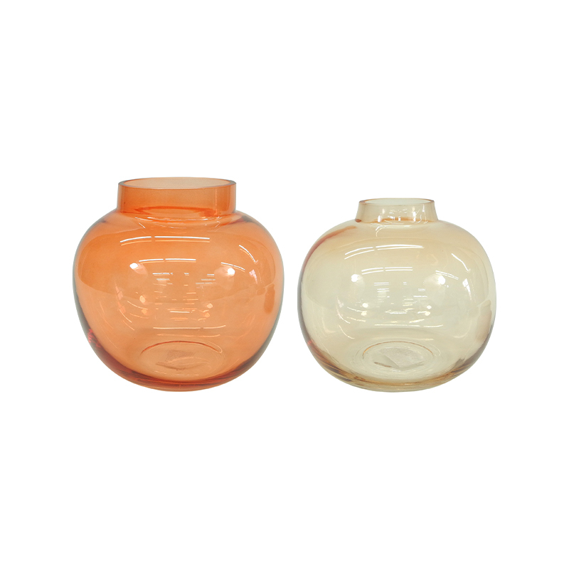 Spray Color Ball Glass Vase YD-SS-092