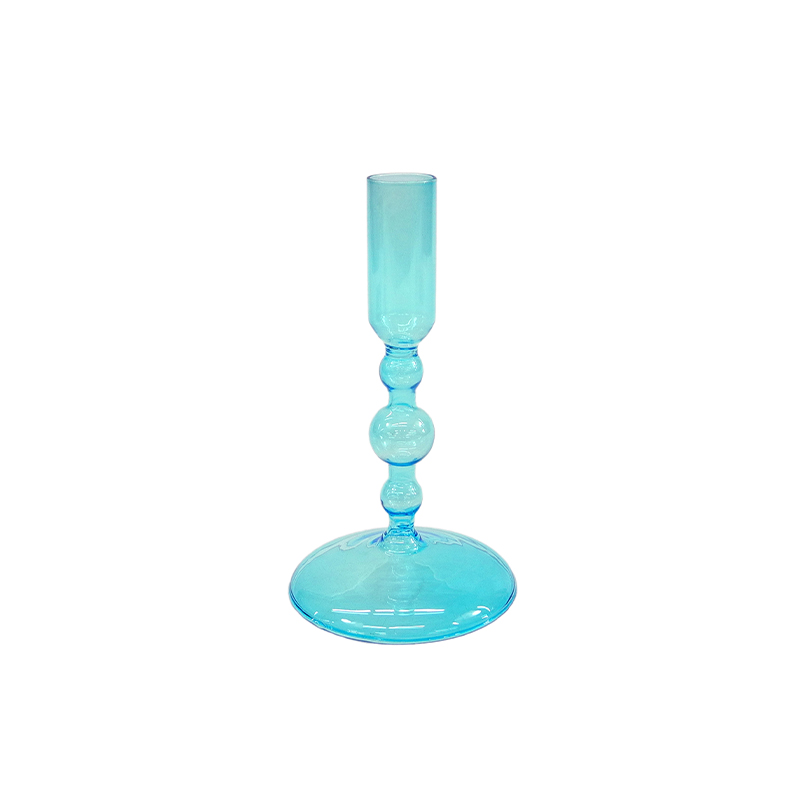 Spray-painted Glass Candle Holder YD-ND-413