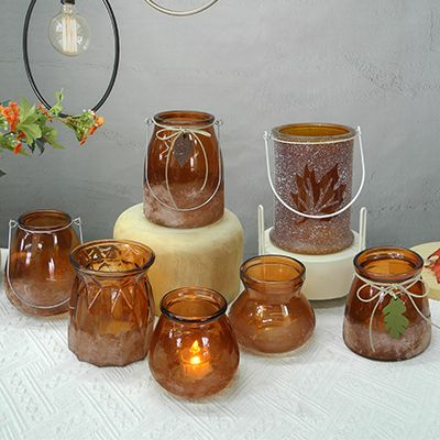 Brown Vases Candle Bottle YD-ND-071