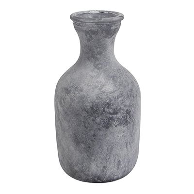 Grey Vintage Glass Vases Wax Bottle YD-TDH-047