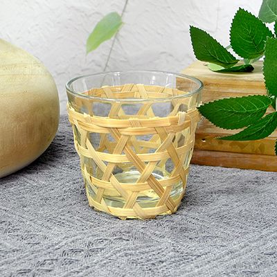Bamboo Glass Vases YD-ACC-041