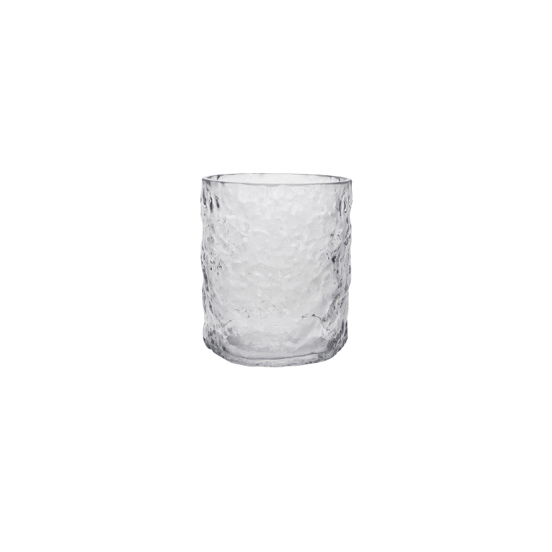 Pleated Textured Glass Vase YD-CGV-179