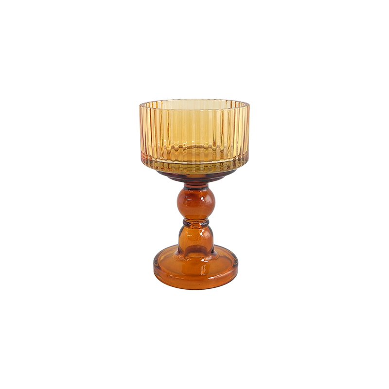 Brown Color Dual-purpose Modern Candle Holder YD-HDWC-202