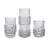 Ball Segmented Relief Glass Vase YD-CGV-166