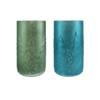 Christmas Tree with Tarnished Silver Decorations YD-CX-170