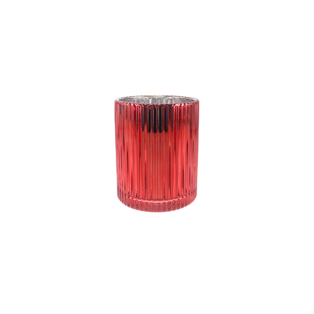 Striped Electroplated Candleholder YD-CX-173