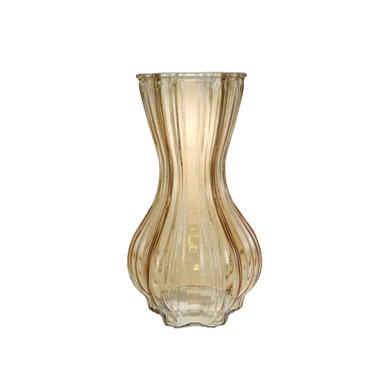 Grapefruit-shaped Colored Vase YD-SS-152