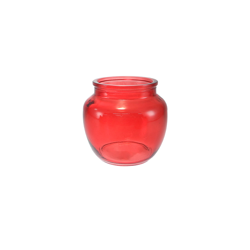 Textured Colored Glass Vase YD-TDH-153