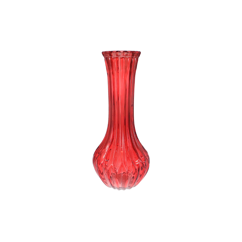 Waterdrop-shaped Colored Flower Bud Vase YD-TDH-131