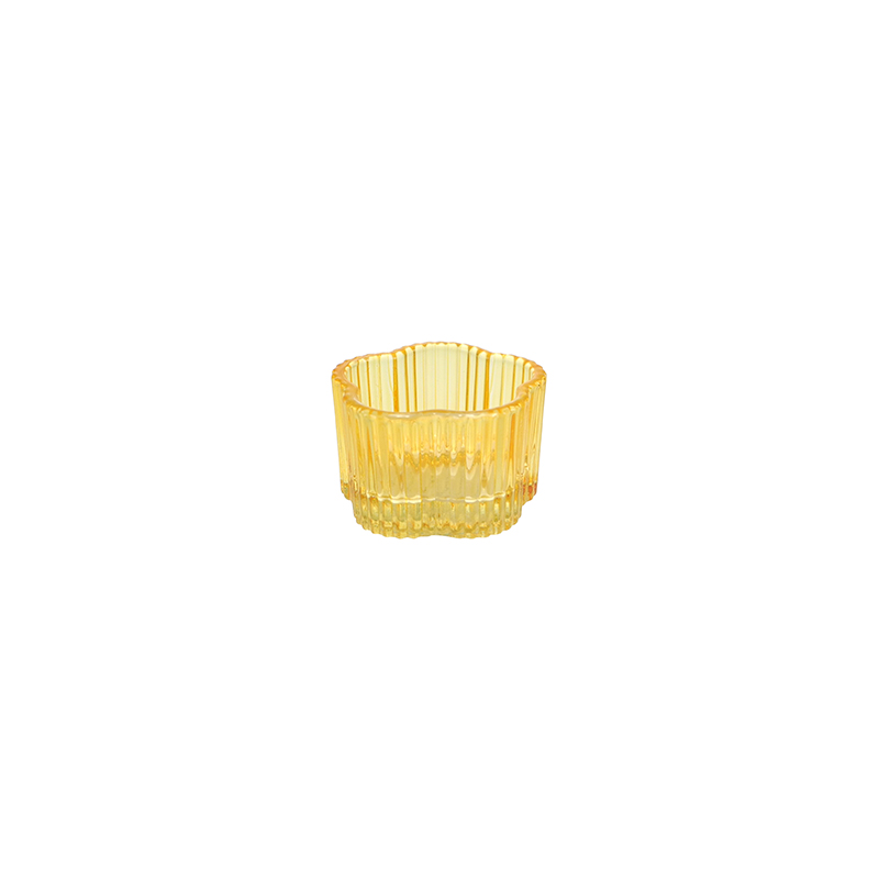 Colored Flower-shaped Wax Cup YD-SS-131