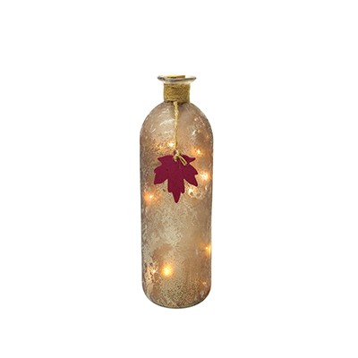 Maple Brown Series Glass Lamp Bottle YD-TDH-012