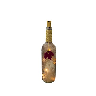 Maple Brown Series Glass Lamp Bottle YD-TDH-012