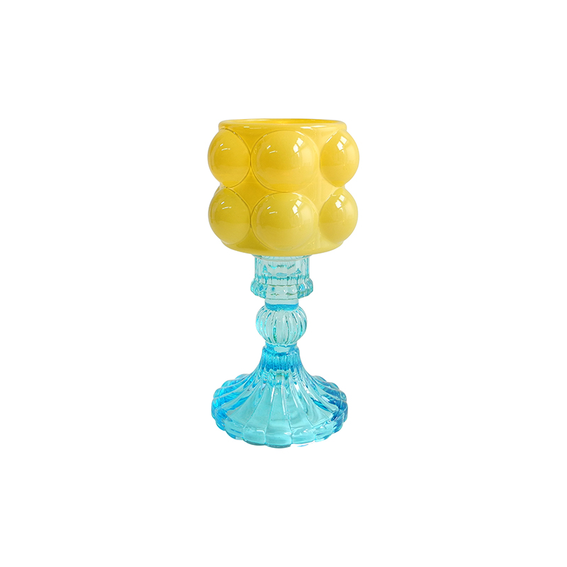 Round Enamel Modern Candle Holder YD-HDWC-236