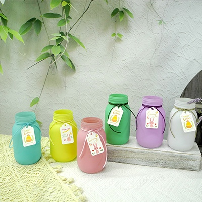 Candy Color Easter Day Glass Vases YD-EAS-015