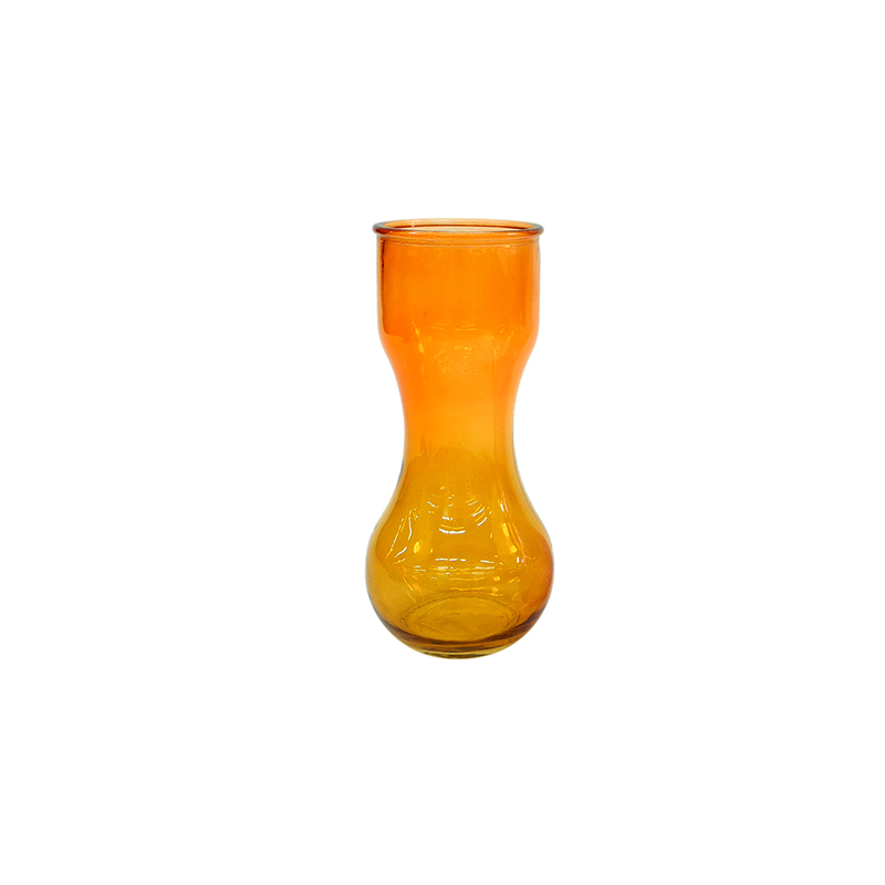 Small Waist Gradient Spray Color Glass Vase YD-ND-331