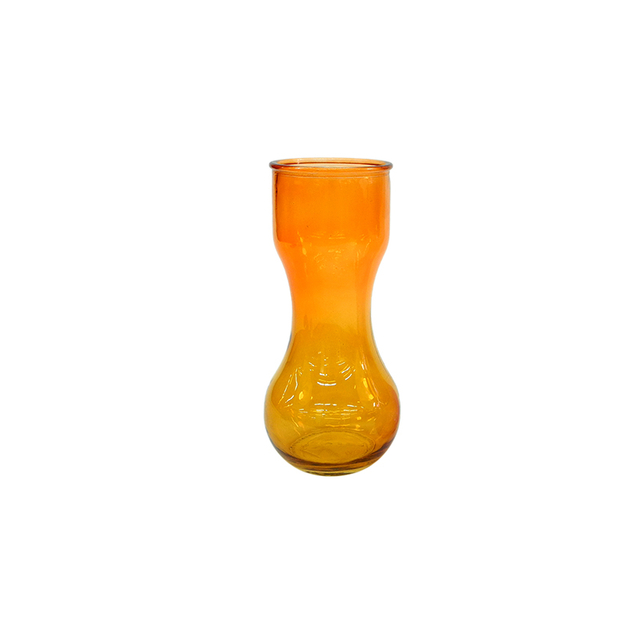 Small Waist Gradient Spray Color Glass Vase YD-ND-331