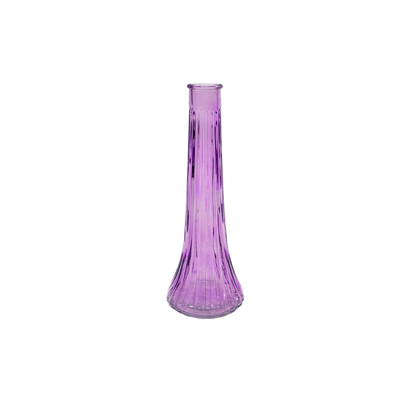 Tapered Striped Spray Color Bud Vase YD-ND-365