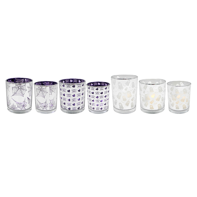 Halloween Electroplated Candle Holder YD-HAL-117