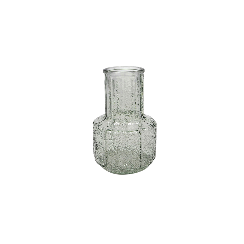 Green Textured Glass Vase YD-TDH-091