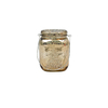 Electroplated Broken Silver Christmas Candle Holder YD-CX-107